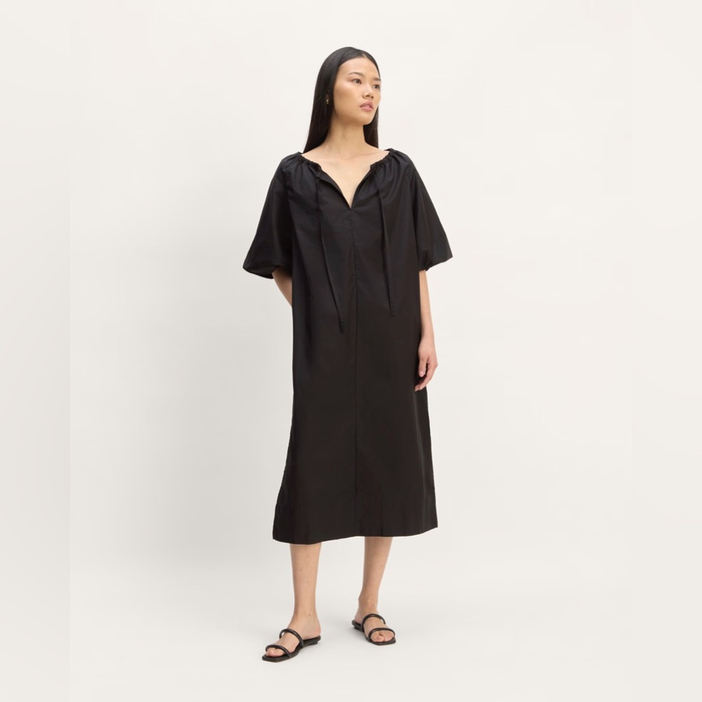 NWT The Supima® Puff-Sleeve Dress